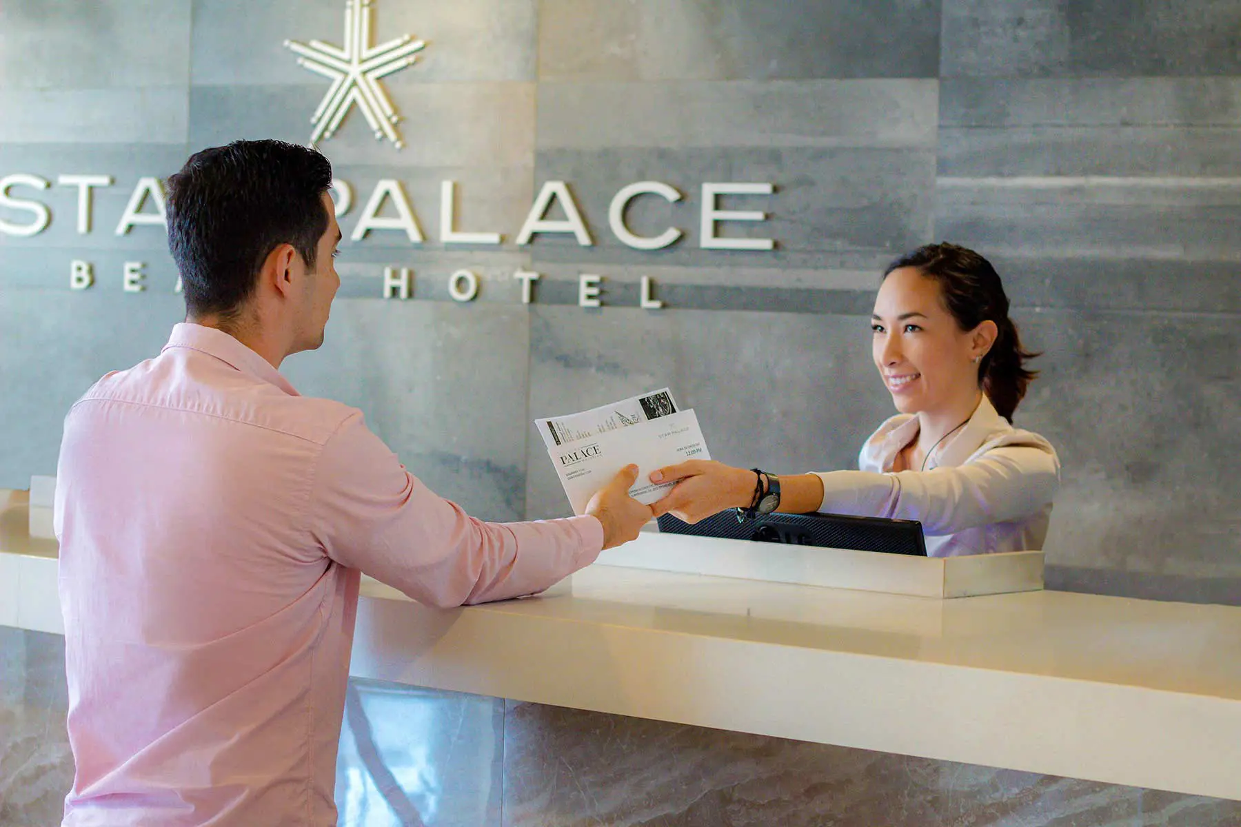 Recepción de Hotel Star Palace, Mazatlán